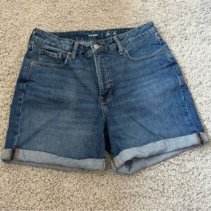OLD NAVY High-Waisted OG Straight Jean Shorts -- 5-inch inseam NWOT